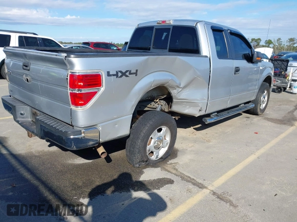 2010 Ford F-150 XL with VIN 1FTEX1E83AFD86062, listed as a IAAI auction lot 41800691 with 160,869 mi miles. Bid and sale history available at carsss.com. Image 4.