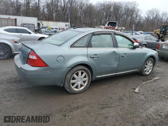 2007 Ford Five Hundred Limited z VIN 1FAHP28177G132462, wystawiony jako Copart lot #84824184 z przebiegiem Nie podano mil oraz Szkoda całkowita • Salvage title. Historia ofert i sprzedaży dostępna na DreamBid. Obrazek 3.