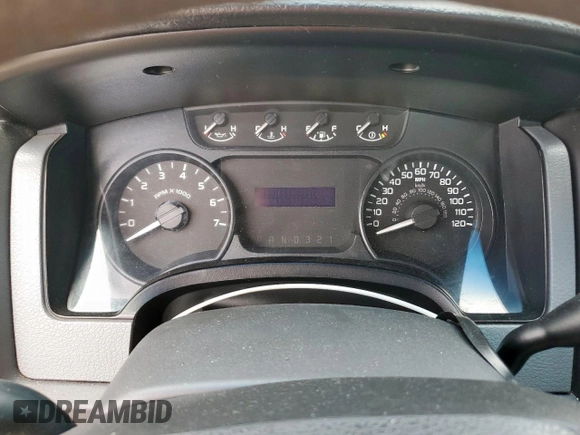 2012 Ford F-150 XL with VIN 1FTNF1CF0CKD94098, listed as a Copart auction lot 58035235 with 169,584 mi miles and Salvage title. Bid and sale history available at DreamBid. Image 9.