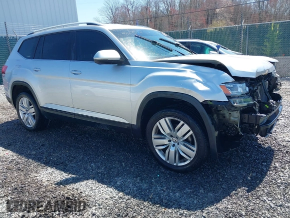2019 Volkswagen Atlas SE with VIN 1V2UR2CA7KC528108, listed as a IAAI auction lot 42045402 with 66,479 mi miles and . Bid and sale history available at DreamBid. Image 1.