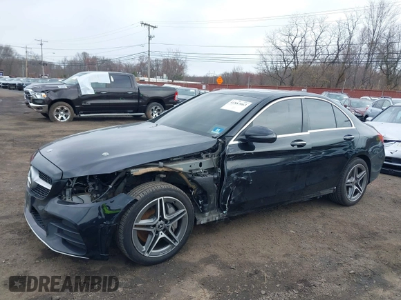 2020 Mercedes-Benz C 300 with VIN WDDWF8EB7LR549783, listed as a IAAI auction lot 41887063 with 83,443 mi miles and . Bid and sale history available at DreamBid. Image 17.