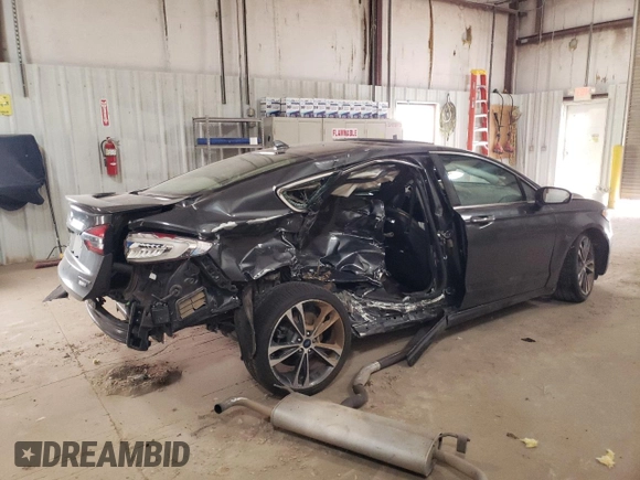 2019 Ford Fusion Titanium with VIN 3FA6P0D96KR221769, listed as a Copart auction lot 49126755 with 111,732 mi miles and Clean Title. Bid and sale history available at carsss.com. Image 3.
