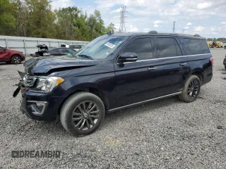 2021 Ford Expedition Max Limited с VIN 1FMJK2AT8MEA26854, выставлен на аукционе Copart как лот 49082035 с пробегом 80 964 миль миль и Списание • Salvage title. История ставок и продаж доступна на DreamBid. Изображение 1.