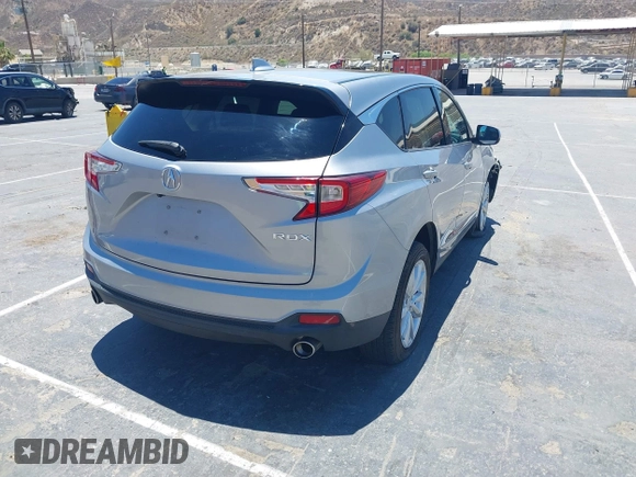 2020 Acura RDX with VIN 5J8TC1H34LL017204, listed as a IAAI auction lot 42632340 with 55,428 mi miles and . Bid and sale history available at DreamBid. Image 4.