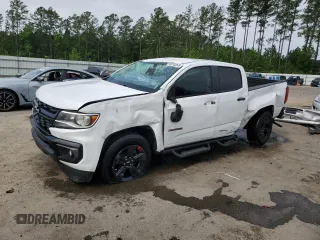2021 Chevrolet Colorado 2WD LT with VIN 1GCGSCEN6M1298648, listed as a Copart auction lot 56010265 with 46,832 mi miles and Salvage title. Bid and sale history available at DreamBid. Image 1.