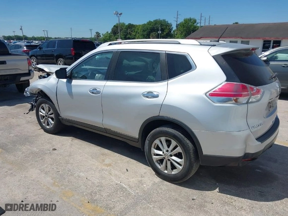 2016 Nissan Rogue SV with VIN KNMAT2MT6GP721274, listed as a IAAI auction lot 41876571 with 275,997 mi miles. Bid and sale history available at carsss.com. Image 3.