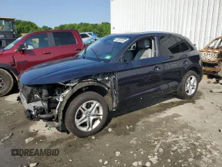 2018 Audi Q5 Premium with VIN WA1ANAFY4J2218404, listed as a Copart auction lot 60293695 with 80,767 mi miles and Salvage title. Bid and sale history available at DreamBid. Image 1.
