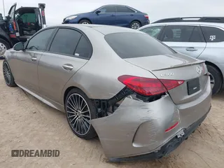 2024 Mercedes-Benz C 300 with VIN W1KAF4HB3RR177320, listed as a IAAI auction lot 41595252 with 4,741 mi miles and . Bid and sale history available at DreamBid. Image 3.