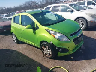 2014 Chevrolet Spark LS with VIN KL8CB6S9XEC494467, listed as a IAAI auction lot 41613485 with 112,788 mi miles. Bid and sale history available at carsss.com. Image 1.