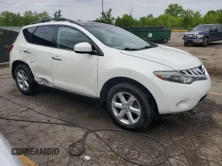 2010 Nissan Murano SL z VIN JN8AZ1MW2AW130010, wystawiony jako Copart lot #57495505 z przebiegiem 74 017 mil mil oraz Czysty tytuł • Clean title. Historia ofert i sprzedaży dostępna na DreamBid. Obrazek 4.