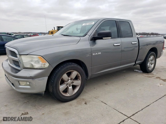 2010 Dodge Ram 1500 SLT with VIN 1D7RB1GT2AS246132, listed as a Copart auction lot 45815805 with 561,626 mi miles and Clean Title. Bid and sale history available at carsss.com. Image 1.