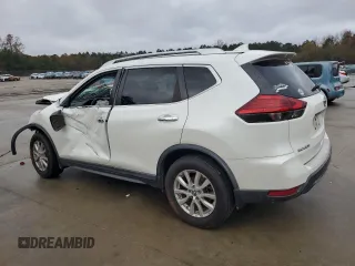2017 Nissan Rogue SV with VIN KNMAT2MT8HP604376, listed as a Copart auction lot 83649814 with 87,119 mi miles and Salvage Title. Bid and sale history available at carsss.com. Image 2.