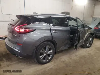 2020 Nissan Murano Platinum with VIN 5N1AZ2DS2LN116773, listed as a Copart auction lot 43202845 with 78,239 mi miles and Salvage Title. Bid and sale history available at carsss.com. Image 3.