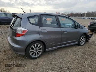 2012 Honda Fit Sport with VIN JHMGE8H59CC016357, listed as a Copart auction lot 47679185 with 19,999 mi miles and Salvage Title. Bid and sale history available at carsss.com. Image 3.