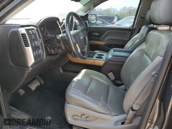 2014 Chevrolet Silverado 1500 LTZ with VIN 1GCVKSEC0EZ275367, listed as a Copart auction lot 53639515 with 126,415 mi miles and Salvage Title. Bid and sale history available at DreamBid. Image 7.
