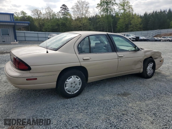 1999 Chevrolet Lumina with VIN 2G1WL52M9X9203749, listed as a Copart auction lot 52580075 with 125,325 mi miles and Salvage Title. Bid and sale history available at DreamBid. Image 3.