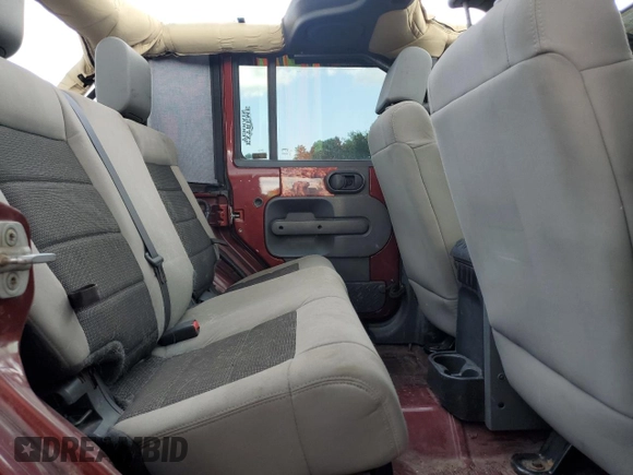 2008 Jeep Wrangler Unlimited X with VIN 1J8GA39108L502356, listed as a Copart auction lot 66272015 with 145,302 mi miles and Clean title. Bid and sale history available at DreamBid. Image 10.