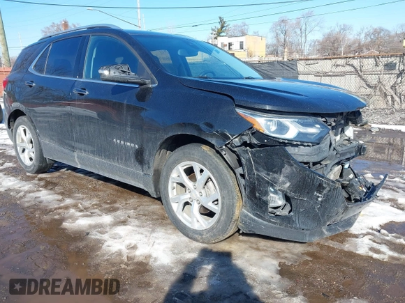 2018 Chevrolet Equinox Premier with VIN 2GNAXMEV3J6308064, listed as a IAAI auction lot 41652617 with 86,043 mi miles. Bid and sale history available at carsss.com. Image 1.