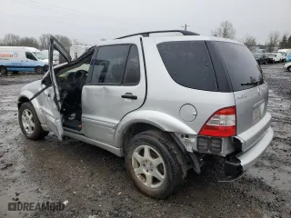 2002 Mercedes-Benz M-Class with VIN 4JGAB54EX2A324289, listed as a Copart auction lot 41439525 with 0 mi miles and Salvage Title. Bid and sale history available at carsss.com. Image 2.