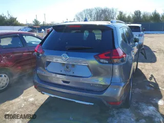 2017 Nissan Rogue S with VIN KNMAT2MV9HP542259, listed as a IAAI auction lot 41374906 with 107,217 mi miles. Bid and sale history available at carsss.com. Image 4.