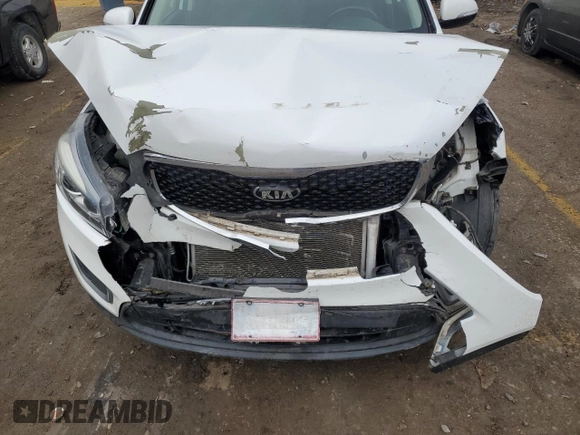 2016 Kia Sorento LX with VIN 5XYPG4A34GG104327, listed as a Copart auction lot 43345775 with 130,325 mi miles and Salvage Title. Bid and sale history available at carsss.com. Image 14.