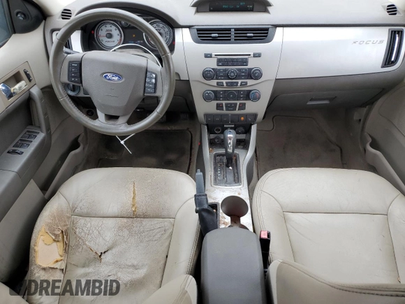2009 Ford Focus SEL with VIN 1FAHP37N69W219904, listed as a Copart auction lot 47137565 with 131,296 mi miles and Salvage Title. Bid and sale history available at carsss.com. Image 8.