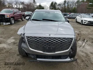 2024 Genesis GV80 with VIN KMUHBDSB5RU167055, listed as a Copart auction lot 52573955 with Not Provided miles and Salvage Title. Bid and sale history available at DreamBid. Image 5.
