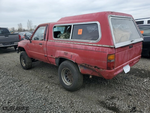1986 Toyota Std Bed Trucks 4WD with VIN JT4RN63R6G0045542, listed as a Copart auction lot 48713635 with NaN miles and Clean Title. Bid and sale history available at carsss.com. Image 2.