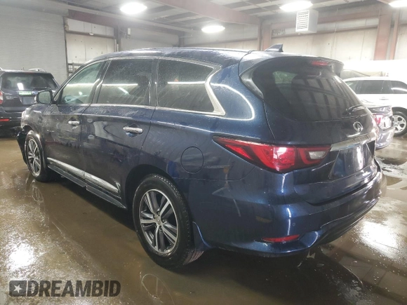 2020 Infiniti QX60 Luxe with VIN 5N1DL0MN7LC532276, listed as a Copart auction lot 50309855 with 14,951 mi miles and Salvage Title. Bid and sale history available at DreamBid. Image 2.