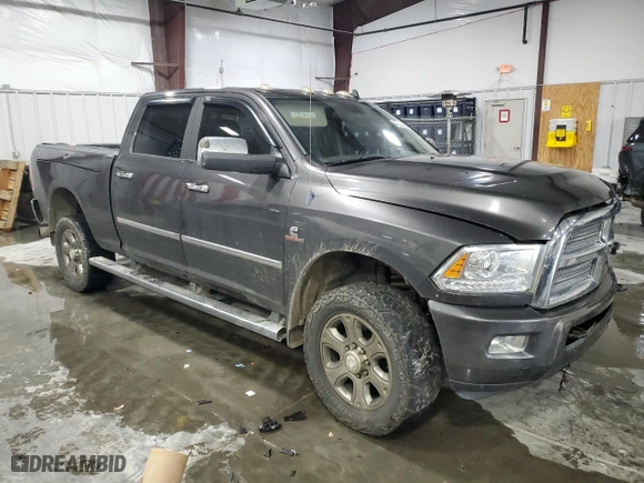 2014 Ram 2500 Longhorn with VIN 3C6UR5GL3EG136363, listed as a Copart auction lot 87637405 with 287,429 mi miles and Salvage Title. Bid and sale history available at carsss.com. Image 4.