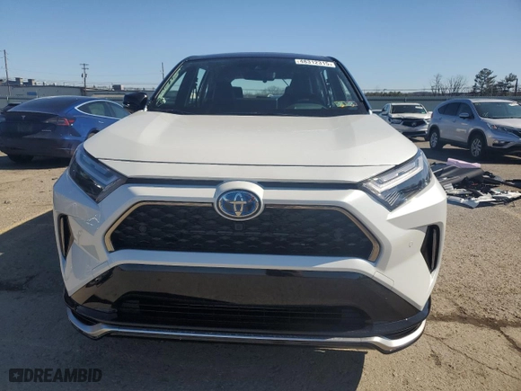 2024 Toyota RAV4 Prime XSE with VIN JTMFB3FVXRD233334, listed as a Copart auction lot 48312315 with NaN miles and Salvage Title. Bid and sale history available at carsss.com. Image 5.