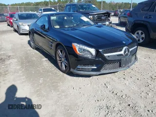 2013 Mercedes-Benz SL-Class SL 550 with VIN WDDJK7DA2DF011343, listed as a IAAI auction lot 41102104 with 74,613 mi miles. Bid and sale history available at carsss.com. Image 1.