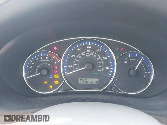 2010 Subaru Forester X Premium with VIN JF2SH6CC4AH742819, listed as a IAAI auction lot 42702610 with 205,228 mi miles and . Bid and sale history available at DreamBid. Image 7.