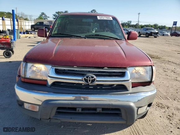 2002 Toyota 4Runner SR5 with VIN JT3GN86R420228949, listed as a Copart auction lot 52577605 with 304,315 mi miles and Salvage Title. Bid and sale history available at carsss.com. Image 5.