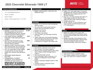 2023 Chevrolet Silverado 1500 LT with VIN 1GCUDDEDXPZ322787, listed as a Copart auction lot 42681305 with 40,075 mi miles and Salvage Title. Bid and sale history available at carsss.com. Image 12.
