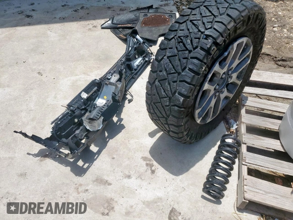 2024 Toyota Tundra 1794 Edition with VIN 5TFMC5DB7RX072710, listed as a Copart auction lot 57221845 with 18,763 mi miles and Clean title. Bid and sale history available at DreamBid. Image 12.