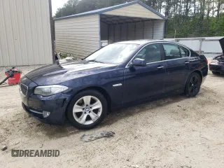 2011 BMW 5 Series 528i with VIN WBAFR1C5XBC738965, listed as a Copart auction lot 56129895 with 167,358 mi miles and Salvage title. Bid and sale history available at DreamBid. Image 1.
