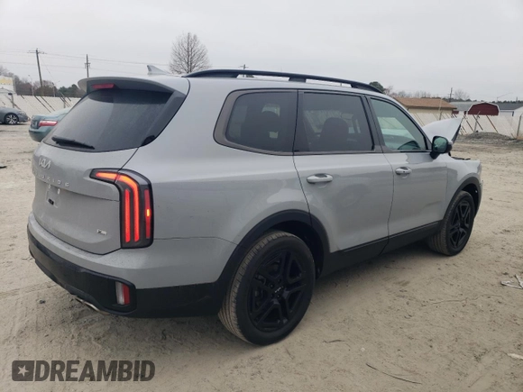 2024 Kia Telluride EX X-Line z VIN 5XYP3DGC0RG557043, wystawiony jako Copart lot #48745215 z przebiegiem 8 768 mil mil oraz Szkoda całkowita • Salvage title. Historia ofert i sprzedaży dostępna na DreamBid. Obrazek 3.