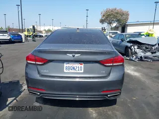 2018 Genesis G80 3.8L with VIN KMHGN4JE8JU257690, listed as a IAAI auction lot 42539996 with 50,619 mi miles and . Bid and sale history available at DreamBid. Image 17.