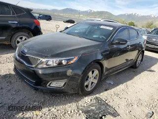 2015 Kia Optima LX z VIN 5XXGM4A76FG517607, wystawiony jako Copart lot #56585135 z przebiegiem 106 702 mil mil oraz Szkoda całkowita • Salvage title. Historia ofert i sprzedaży dostępna na DreamBid. Obrazek 1.