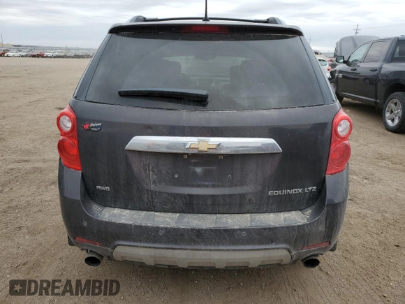 2014 Chevrolet Equinox LTZ with VIN 2GNFLHE39E6216776, listed as a Copart auction lot 49998835 with 136,574 mi miles and Salvage Title. Bid and sale history available at carsss.com. Image 6.