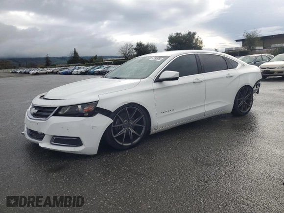 2017 Chevrolet Impala LS with VIN 2G11Z5SA0H9136538, listed as a Copart auction lot 47505965 with 145,491 mi miles and Salvage Title. Bid and sale history available at DreamBid. Image 1.