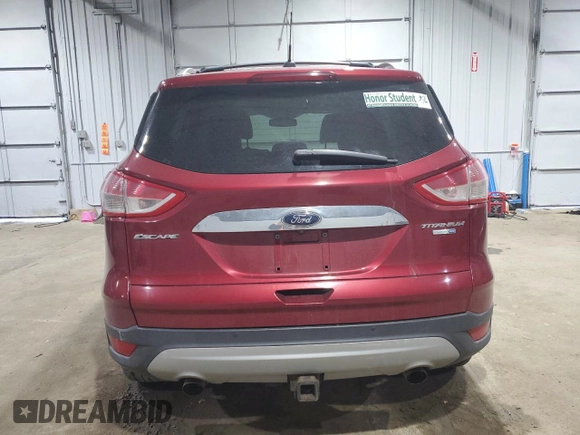 2016 Ford Escape Titanium with VIN 1FMCU9J91GUA88204, listed as a Copart auction lot 64556315 with 95,104 mi miles and Non repairable. Bid and sale history available at DreamBid. Image 6.
