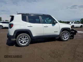 2021 Jeep Renegade Limited with VIN ZACNJDD12MPM95053, listed as a Copart auction lot 60344415 with 37,415 mi miles and Salvage title. Bid and sale history available at DreamBid. Image 3.