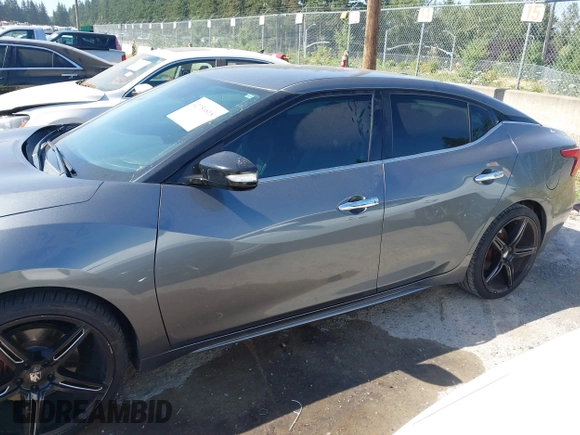 2017 Nissan Maxima SV with VIN 1N4AA6AP9HC442677, listed as a IAAI auction lot 42756818 with 91,287 mi miles and . Bid and sale history available at DreamBid. Image 14.