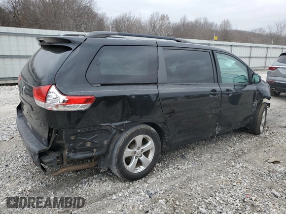 2014 Toyota Sienna LE AAS with VIN 5TDKK3DC8ES456485, listed as a Copart auction lot 43484695 with Not Provided miles and Salvage Title. Bid and sale history available at DreamBid. Image 3.