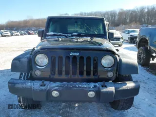 2017 Jeep Wrangler Unlimited Sport with VIN 1C4BJWDG0HL629476, listed as a IAAI auction lot 41408256 with 109,447 mi miles. Bid and sale history available at carsss.com. Image 12.