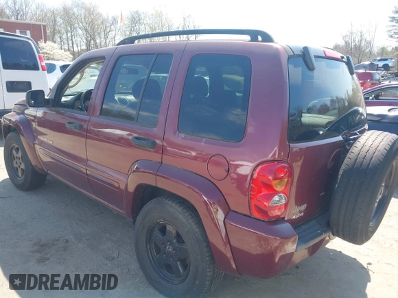 2003 Jeep Liberty Limited z VIN 1J4GL58K73W617304, wystawiony jako IAAI lot #41966180 z przebiegiem 164 981 mil mil oraz . Historia ofert i sprzedaży dostępna na DreamBid. Obrazek 3.