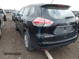 2015 Nissan Rogue SV with VIN KNMAT2MV6FP514531, listed as a IAAI auction lot 41041060 with 96,304 mi miles and . Bid and sale history available at DreamBid. Image 3.