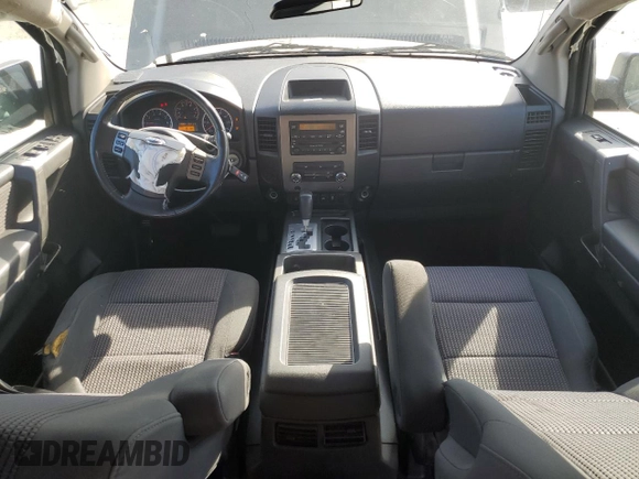 2012 Nissan Titan SV with VIN 1N6BA0ED0CN309652, listed as a Copart auction lot 46663485 with 139,884 mi miles and Salvage title. Bid and sale history available at DreamBid. Image 8.